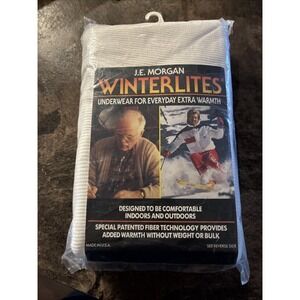 NEW Vintage J.E. Morgan Winterlites Mens XL Thermal Underwear Long Johns
